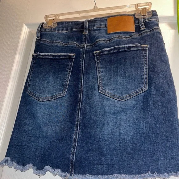 Fashion Nova Denim Skirt - Picture 2 of 2